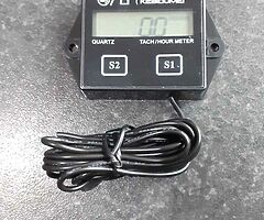 Hour meters tachometer