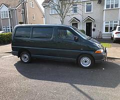 2002 d4d Toyota hiace swb