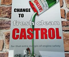 Castrol sign