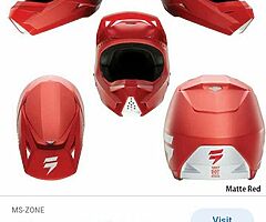 Shift WHIT3 Motocross helmet BRAND NEW