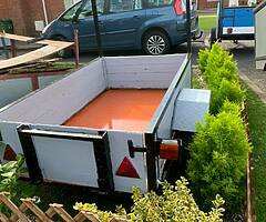 Car trailer 7 x 4