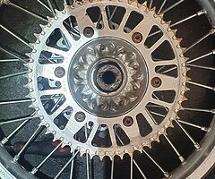 Looking ktm 400 rear wheel as a spare