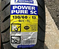 Pure SC 13" tyre Michelin new
