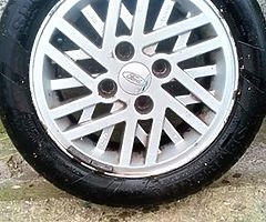 Classic ford 4stud alloys