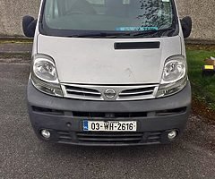 03 Nissan primastar 1.9 long wheel base