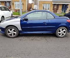Peugeot 206cc convertible. - Image 3/10
