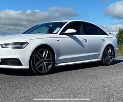 **2015 Audi A6 sline black edition ultra**