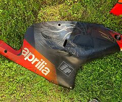 Aprilia rs 125 fairings, K&n Cone Filter and crank