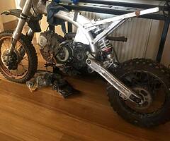 125 pitbike for breaking