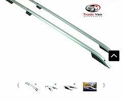 Brand new Berlingo van roof rails and chrome mirror and handle cover