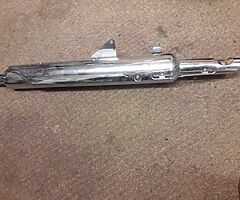Royal enfield bullet and classic exhaust end can standard