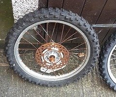 Two wheels