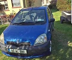 TOYOTA YARIS 1.0 litre