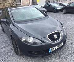 Seat Leon 2008 Grey Low Road Sunroof Model - Image 3/5