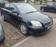 Toyota avensis NCT&TAX