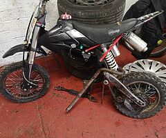 Crf50 pitbike roller