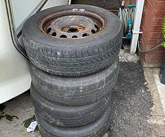 Wheels for trailer