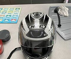 HJC full face helmet, fair condition