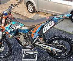 2009 Ktm sxf 250 will px for crf250/450