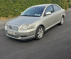 2003 Toyota avensis NCT 11/20