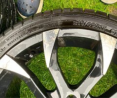 Wolfrace Assassins alloy wheels and tyres