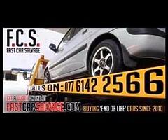 Scrap car collection - www.fastcarsalvage.com