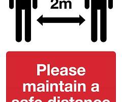 Personalised Floor Stickers, Stickers, Banners & More. For Local Business, Covid-19, Coronavirus - Image 3/10