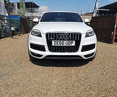 2010 Audi Q7 S-line TDI Quattro White