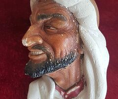 Small vintage Bossons head England, wall plaque. - Image 3/10