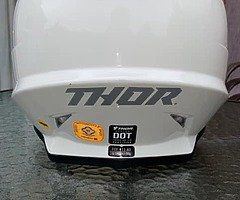 Thor motocross helmet