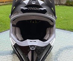 Thor motocross helmet