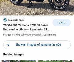 Yamaha fazer for breaking