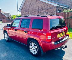2007 Jeep Patriot Sport 4x4 2.0 TDI - Tow bar and roof rails!