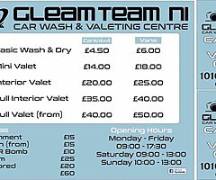 Newly opened carwash opened in belfast