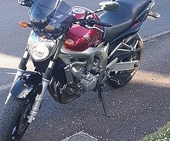 Very tidy with low miles fz6