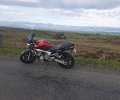 Very tidy with low miles fz6