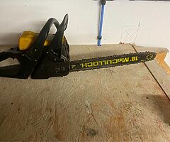Chainsaw Mc culloch
