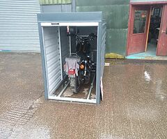 2020 Motorcycle shed Security and weatherproof