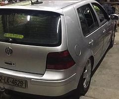 2002 mk4 arl sunroof model