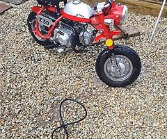 Monkey bike road legal 50cc