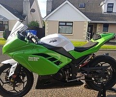 300 ninja race track bike