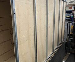 Box shed.
