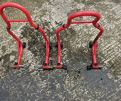 Paddock stands
