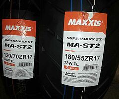 MAXXIS ST2  120/70-17& 180/55-17