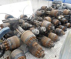 FOR SALE: Low Loader Axles