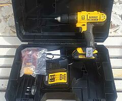 DeWalt cordless drill 18-volt brand new top quality cordless drill