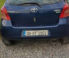 2008 Toyota yaris 1.0.new nct - Image 3/4