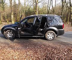 2007 SSANGYONG REXTON 2.7 DIESEL COMMERICAL