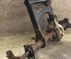 86-89 Honda trx350d rear axle