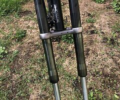 Crf70 frame and forks